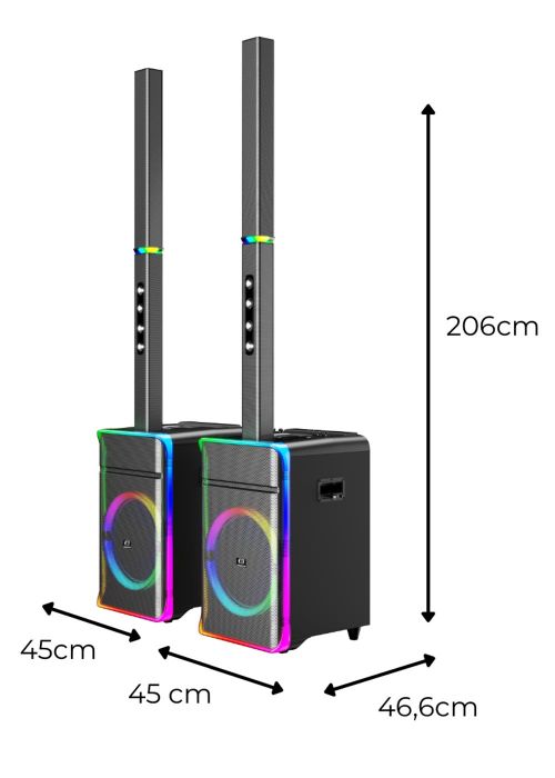 SISTEMA AUDIO LUSQTOFF VULCAN 15