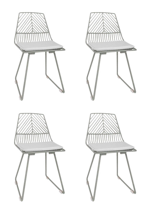 Set N° 123 Infantil Tono Plata Viejo Texturado