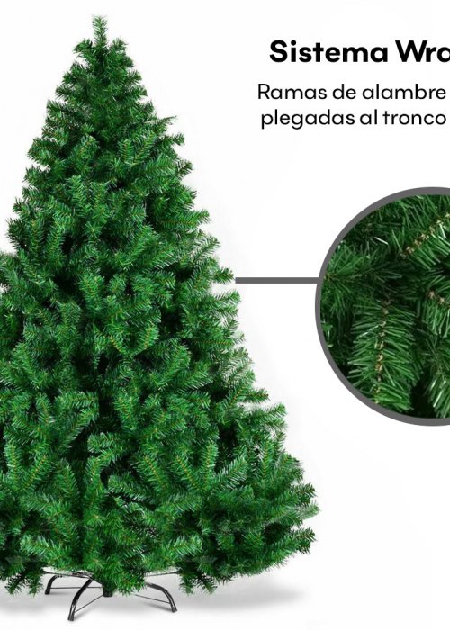 Árbol Navidad 2353 240 cm Verde Oscuro
