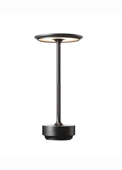 Lámpara de mesa vintage touch negro Neutro