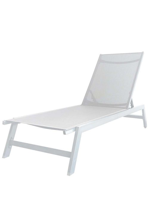 Reposera Krabi Blanco