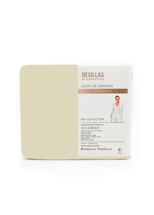JGO SABANA COTTON TOUCH LISA 1 1/2 Beige Claro