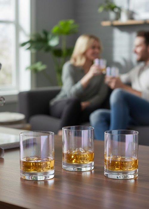 Set de 4 Vasos Whisky 469 ml Neutro