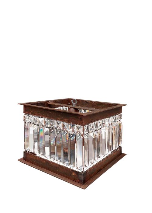 Plafon Cuadrado Plaquet Cobre Oscuro