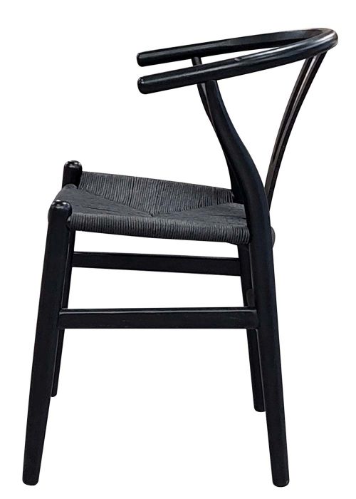 Silla Wishbone Full Black