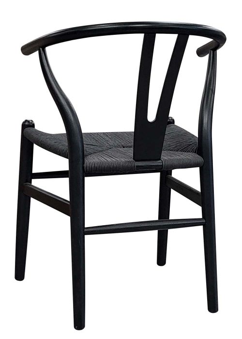 Silla Wishbone Full Black