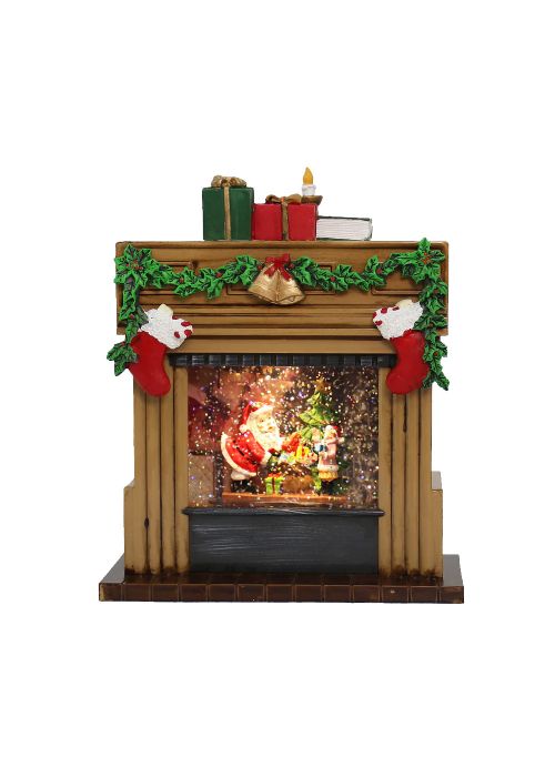 Chimenea Magica Navideña LED 3 Natural