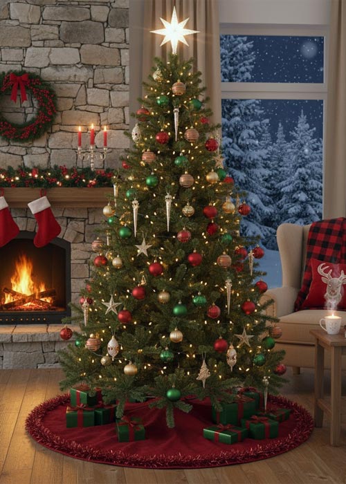 Árbol Navideño Whistler 150 cm Verde