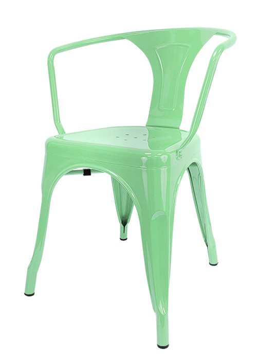 Sillon Tolix Tono Verde Agua