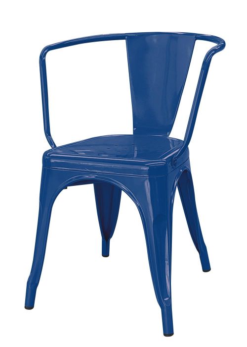 Sillon Tolix Tono Azul Oscuro