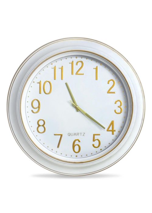 Reloj de pared estilo nórdico Blanco