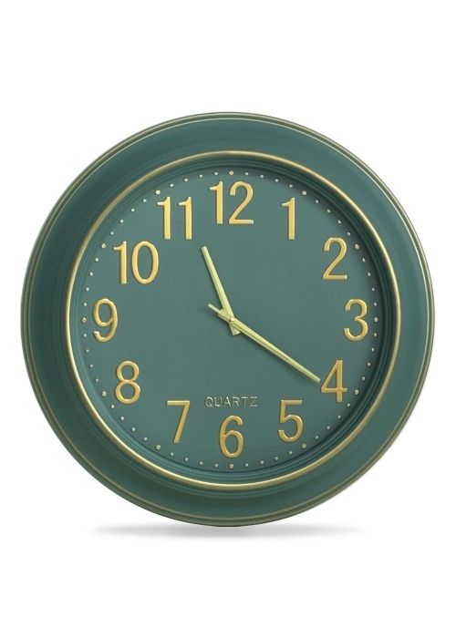 Reloj de pared estilo nórdico Verde