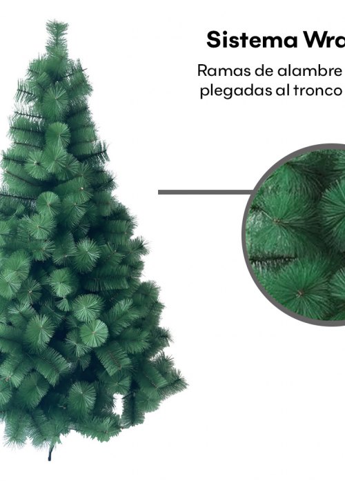 Arbol Navidad 2355 180 cm Verde Oscuro