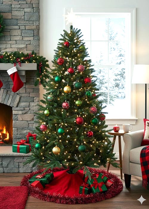 Árbol Navideño Vail 180 cm Verde