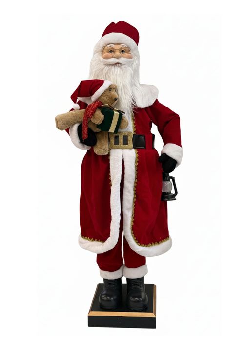 Santa Claus 155cm Rojo