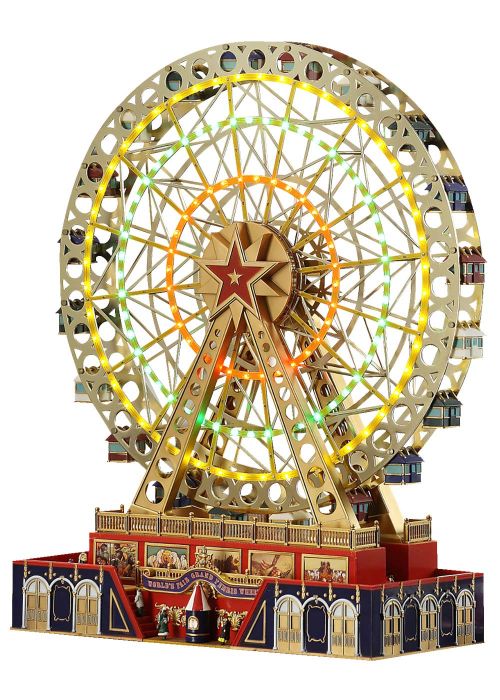 Rueda Navideña LED Musical