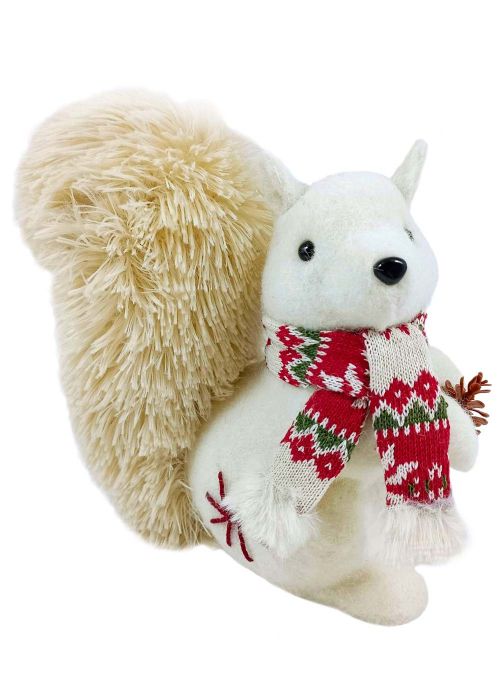 Ardillita Nórdica Cozy Blanco