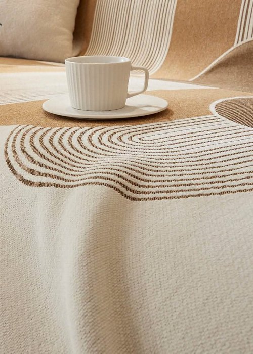 Manta de Sofá Nórdica 130 cm Neutro