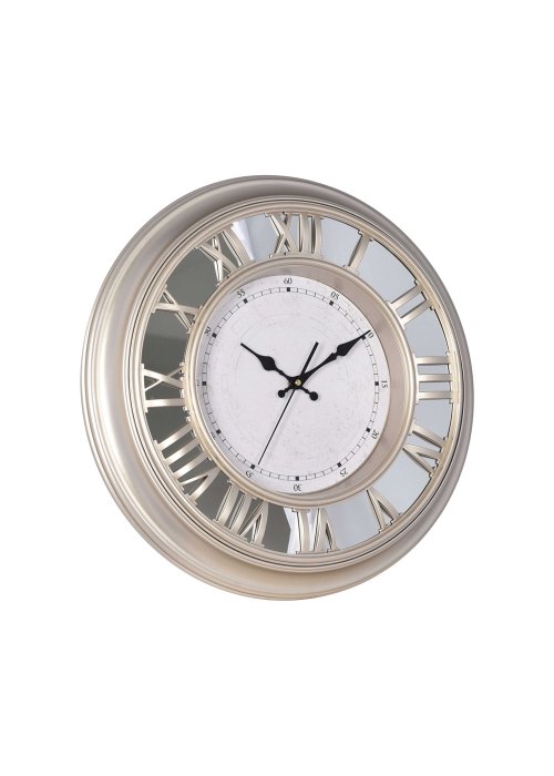 Reloj de Pared Calado Romanos Plateado Neutro