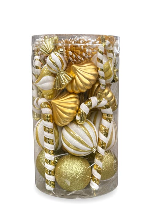 Adornos navideños LN31 Dorado