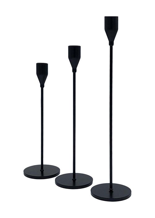 Set x3 Candelabro 1840abc Natural