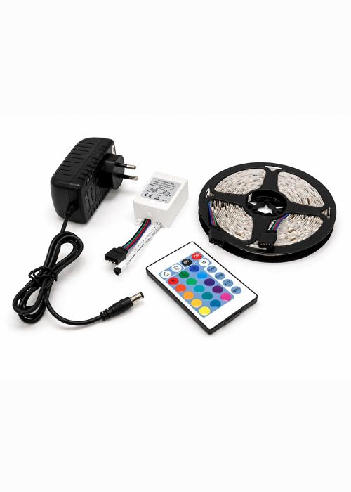 Kit tira LED RGB IP20 Neutro