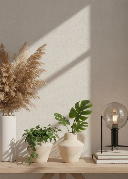 Jarron Escandinavo Cuello Alto Neutro