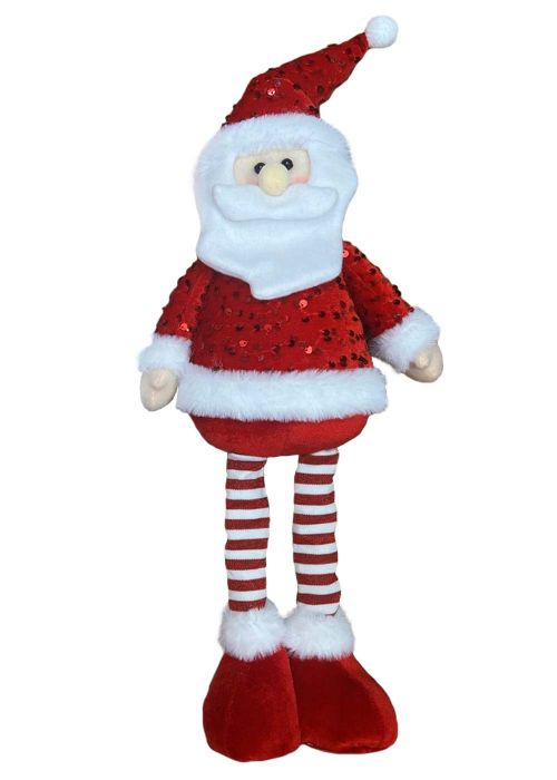 Santa Navideño 97 Rojo y Blanco