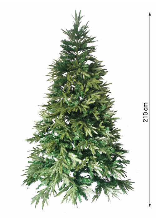 Arbol Navidad Premium Edition  210 cm Verde Oscuro