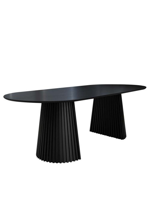 Mesa Flow II Oval Negro