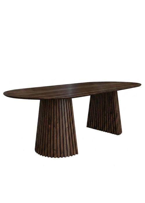 Mesa Flow II Oval Nogal