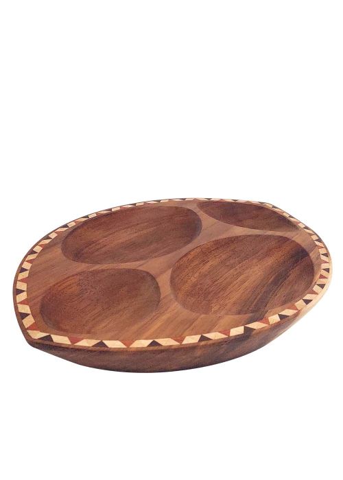 Batea Parara Oval 4% Gris