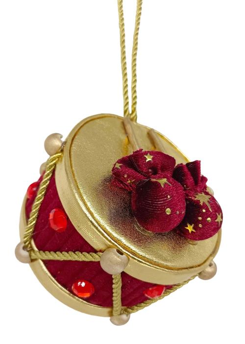 Tambor Navideño Colgante