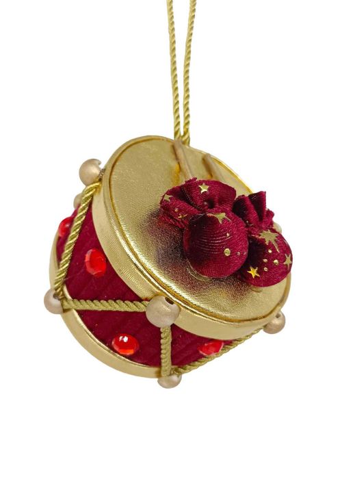 Tambor Navideño Colgante