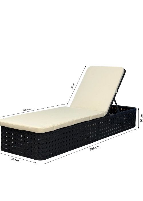 Reposera Ruan Aluminio