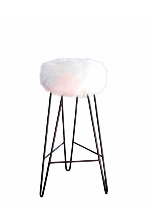 Banqueta 80 cm Blanco