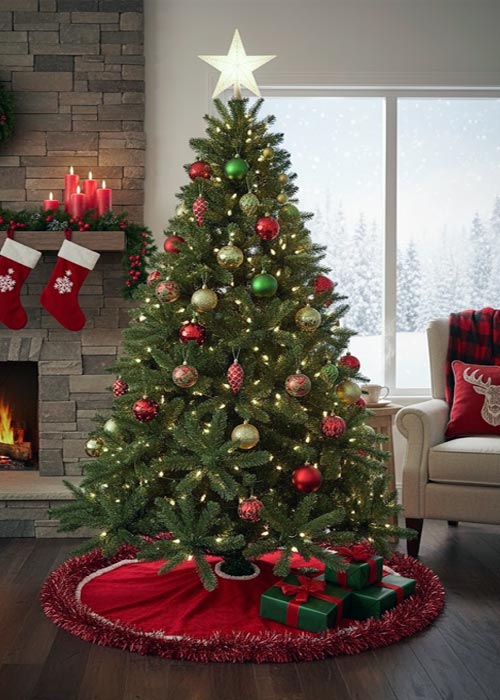 Árbol Navideño Las Leñas 210 cm Verde