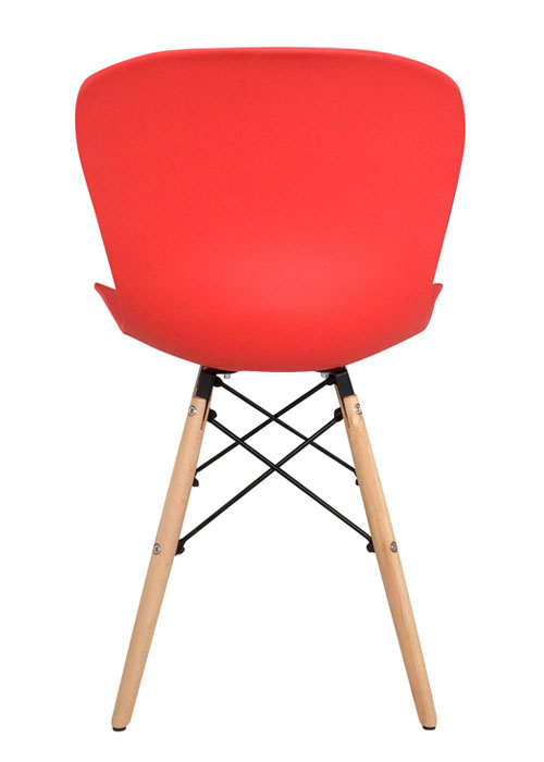Silla Dinamarca Rojo