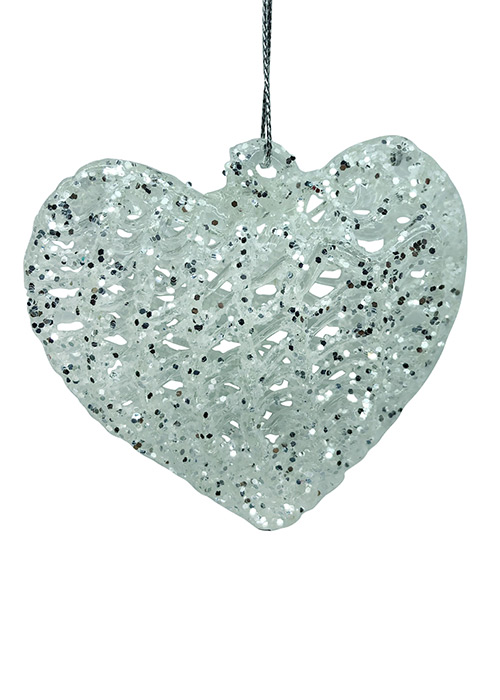 Adorno Corazón White