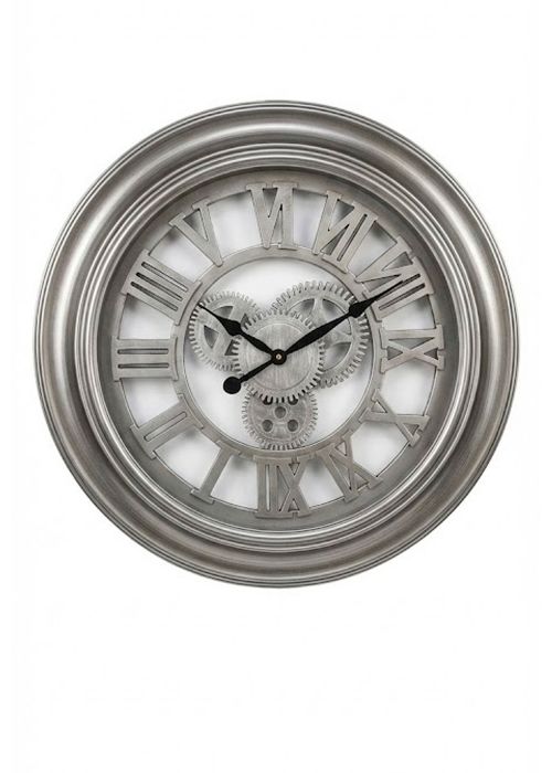 Reloj de Pared Engranajes Romanos Bronce Neutro