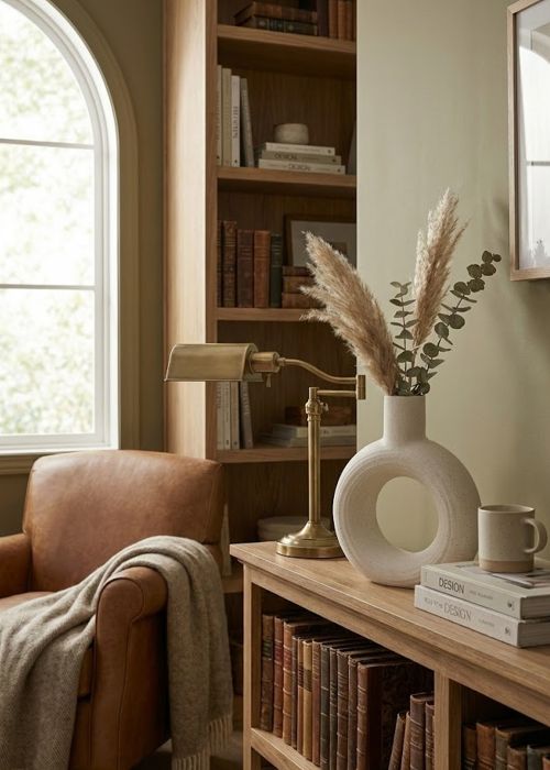 Florero Cerámica Jade S Blanco