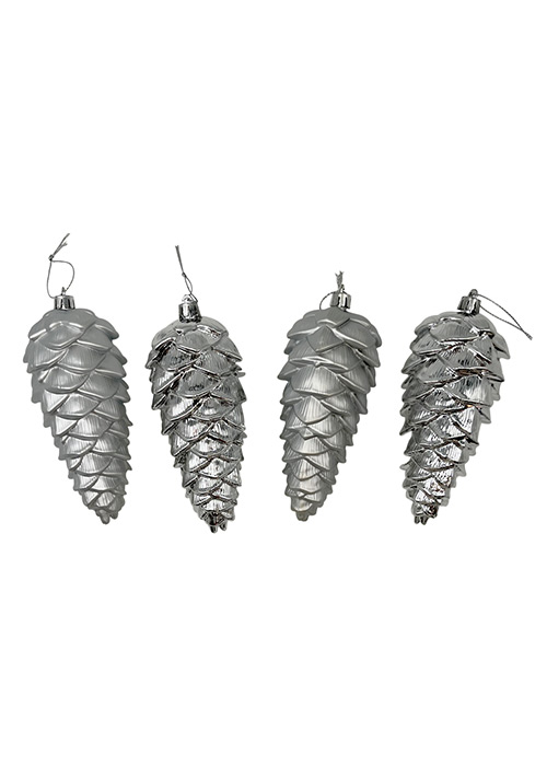 Adorno Set Piña Silver Plata