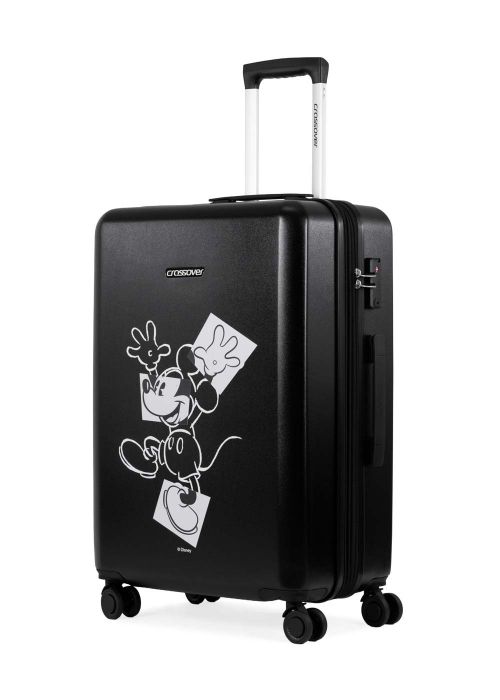VALIJA MICKEY MOODS 60300 Mediana Negro