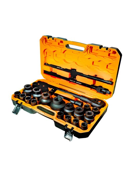 Juego de bocallaves + Accesorios 26 piezas - L5734 Neutro