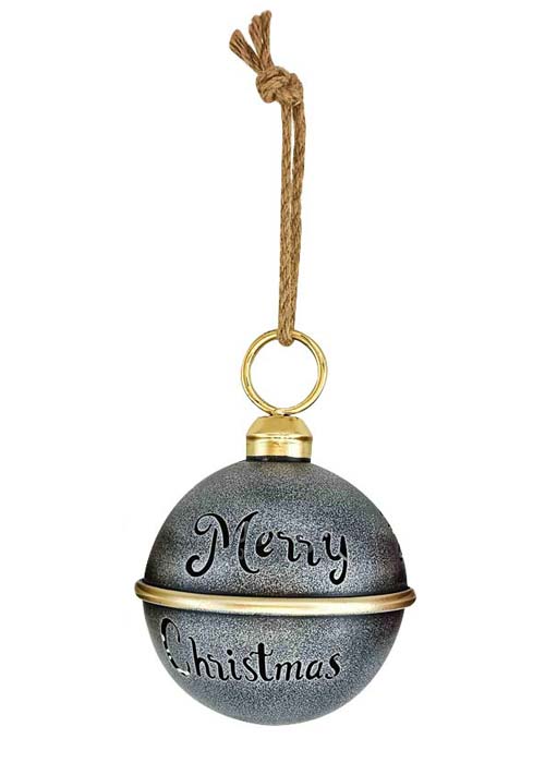 Cascabel Metálico “Merry Christmas” Grande Peltre