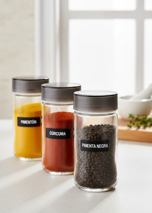 Especiero de vidrio Transparente