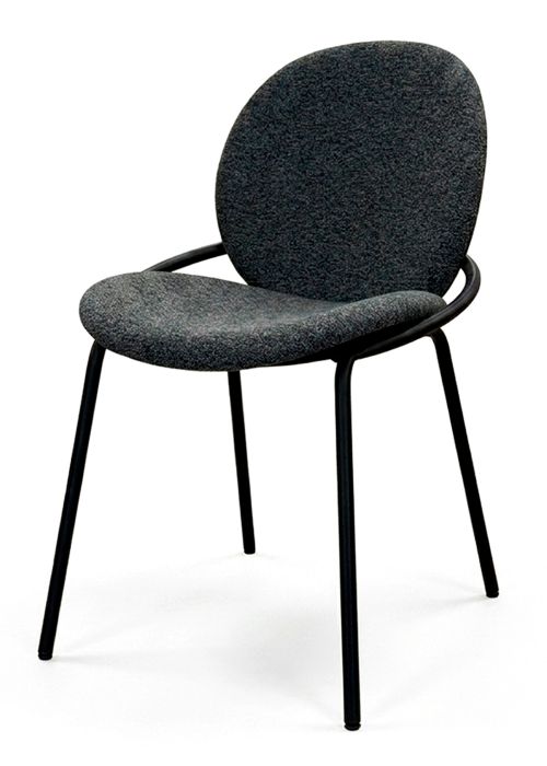 Silla Vila Grey Tapizada