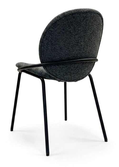 Silla Vila Grey Tapizada