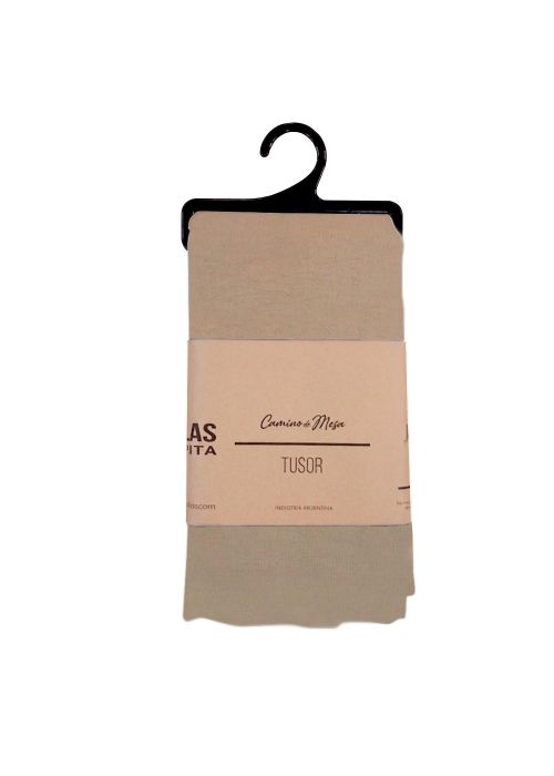 CAMINO DE MESA TUSOR 0.40 X 2.00MTS Beige