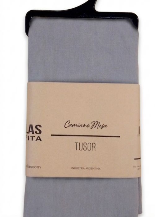 CAMINO DE MESA TUSOR 0.40 X 2.00MTS Gris
